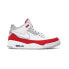 Jordan Air Jordan 3 tinker 减震 低帮 复古篮球鞋 男女同款 白红