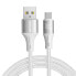 Фото #1 товара Kabel przewód Light-Speed Series USB-A - USB-C szybki transfer 100W 2m biały