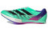 Фото #1 товара adidas Adizero Prime SP2 大蝉翼 防滑耐磨减震 低帮 田径跑步鞋 男女同款 绿蓝黑 / Кроссовки Adidas Adizero Prime ID1736