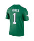 Фото #3 товара Men's Jalen Hurts Kelly Green Philadelphia Eagles Alternate Legend Player Jersey