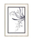 Фото #1 товара Ink Wash Orchid Wall Art