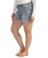 ფოტო #4 პროდუქტის Plus Size Suki Mid Rise Curvy Fit Shorts