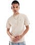 Aape By A Bathing Ape regular fit short sleeve t-shirt in beige