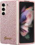 Фото #11 товара Guess Etui Guess GUHCZFD5HGGSHP Samsung Galaxy Z Fold 5 hardcase Glitter Script różowy/pink