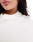 ASOS 4505 Curve Icon boxy heavyweight oversized t-shirt with quick dry in vintage white