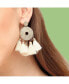 ფოტო #3 პროდუქტის Women's Gold Tassel Drop Earrings