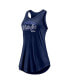 ფოტო #3 პროდუქტის Women's Navy Chicago White Sox Simplicity Swing Racerback Scoop Neck Tank Top