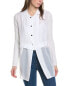 Lola & Sophie Hybrid Varsity Jacket Women's White Xs