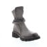 Фото #2 товара A.S.98 Hersh A82206-301 Womens Gray Leather Zipper Casual Dress Boots 11
