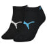 PUMA Cat Logo Rib short socks 2 pairs