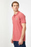 Erkek Kırmızı Polo Yaka T-Shirt 0YAM11397GK