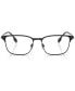 ფოტო #2 პროდუქტის Men's Rectangle Eyeglasses, BE137257-O