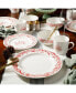 Holiday Vines 16 Piece Dinnerware Set, Service for 4