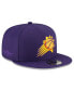 Фото #1 товара Men's Purple Phoenix Suns 2023/24 City Edition Alternate 9FIFTY Snapback Adjustable Hat