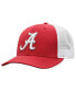 Фото #1 товара Men's Crimson, White Alabama Crimson Tide Trucker Snapback Hat