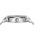 ფოტო #3 პროდუქტის Men's Barbes Domus Stainless Steel Mesh Bracelet Watch 40mm