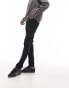 Topman stretch skinny jeans in black