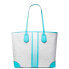 Women's Handbag Michael Kors 30S2SV0T3V-OCEAN-BLUE-MULTI Grey 35 x 30 x 17 cm