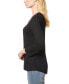 Фото #3 товара Women's Boat-Neck, Ribbed-Detail 3/4-Sleeve Sweater, Regular & Petites