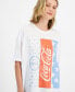 Juniors' Coca Cola Graphic T-Shirt