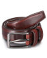 ფოტო #31 პროდუქტის Men's T-Back Traditional Leather Belt Pack of 2