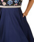 ფოტო #4 პროდუქტის Women's Beaded High-Low Taffeta Gown