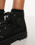 Фото #6 товара Palladium Pampa hi mid ankle boots in black