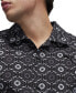 Фото #3 товара Men's Classics New Prep Short Sleeve Medallion Print Shirt