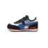 Фото #3 товара Puma Future Rider Splash Lace Up Toddler Boys Black, Blue, White Sneakers Casua