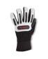 Men's Fiberfill Insulated Tricot Lined White Leather Gloves