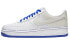 Nike Air Force 1 Low 07 More Than QS 防滑耐磨 低帮 板鞋 男女同款 蓝白 / Кроссовки Nike Air Force CQ0494-100