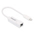 Фото #4 товара Manhattan USB-C to Gigabit (10/100/1000 Mbps) Network Adapter - White - Equivalent to US1GC30W - supports up to 2 Gbps full-duplex transfer speed - RJ45 - Three Year Warranty - Blister - Wired - USB Type-C - Ethernet - 100 Mbit/s - White