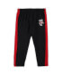 ფოტო #2 პროდუქტის Infant Boys and Girls Red, Black Wisconsin Badgers Little Kicker Long Sleeve Bodysuit and Sweatpants Set