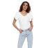 ფოტო #2 პროდუქტის ONLY Leelo short sleeve v neck T-shirt