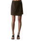 Фото #1 товара Women's Jamey Wool Blend Mini Wrap Skirt