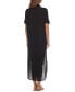 Фото #2 товара Women's Button-Down Maxi Dress Cover-Up