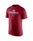 Фото #3 товара Men's Cardinal Arkansas Razorbacks Team Issue Performance T-shirt