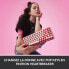 Logitech POP Keys Mechanische kabellose Tastatur mit anpassbaren Emoji-Tasten, Bluetooth oder USB, langlebiges, kompaktes Design Pink