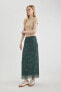 Фото #1 товара Юбка Defacto Batik Style Tulle Waist Elastic Maxi