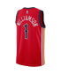 Men's and Women's Zion Williamson Red New Orleans Pelicans Swingman Jersey - Statement Edition