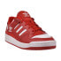 Adidas Forum Low CL Men's Shoes Scarlet-White HQ1495