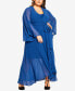 Фото #1 товара Plus Size Fleetwood Maxi Dress