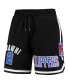 Фото #3 товара Men's Kawhi Leonard Black LA Clippers Player Shorts