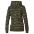 Фото #2 товара Puma Ess+ Logo Camo Pullover Hoodie Womens Green Coats Jackets Outerwear 845899-