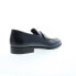 Фото #8 товара Bruno Magli Nolan MB4NOLN0 Mens Blue Leather Loafers & Slip Ons Penny Shoes