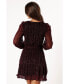 Фото #5 товара Glimmer Long Sleeve Mini Dress