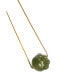 ფოტო #2 პროდუქტის Cat paw — Green jade necklace