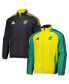 ფოტო #1 პროდუქტის Men's Yellow Jamaica National Team 2024 Reversible Anthem Full-Zip Jacket