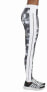 Sportleggings für Damen Code white/grey - Bas Bleu L (46)