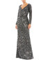 Фото #1 товара Mac Duggal Column Gown Women's 14